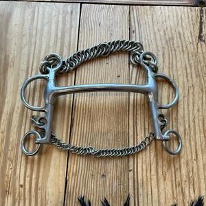 Mullen Mouth Pelham Horse Pony Bit 5”